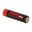 4x XCell Li-Ion 3,7V 2600mAh PCM protected, for Flashlights 18650 Taschnenlampen Akku