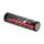 6x Kraftmax 18650 Pro high-performance Li-Ion 3.6v 3400mAh battery incl. micro USB charging socket