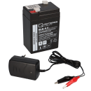 Set Q-Batteries bl 6-0,6 charger + lead battery 6ls-4.5 6v 4,5Ah lead-fleece agm vrla