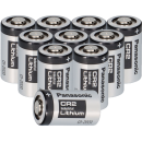 10x Panasonic Photobatterie CR2 Lithium 3V 850mAh...