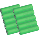 10x Murata Sony Li-Mn US18650VTC5 3,6V 2610mAh LiNiMnCoO2 max. 30A Akku