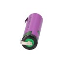 Tadiran Lithium 3.6v battery sl 360/t aa - cell, with solder tabs U-shape