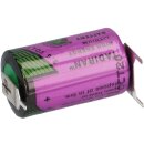 Tadiran Lithium 3,6V Batterie SL 750/PT 1/2AA - Zelle 1/2 Print