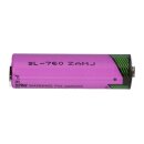 Tadiran Lithium 3.6v battery sl760/pt aa- cell, print 1/2...