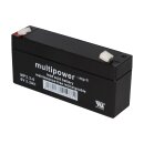 Multipower Lead battery mp3,3-6 Pb 6v / 3,3Ah