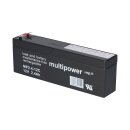 Multipower Blei-Akku MP2,4-12C 12V / 2,4Ah Zyklenfest