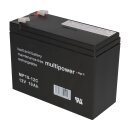 Multipower Lead-acid battery mp10-12c Pb 12v / 10Ah