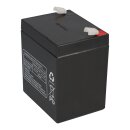 Multipower Lead-acid battery mp1223h pb 12v / 5Ah high current, Faston 6.3