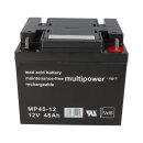 Multipower Blei-Akku MP45-12 Pb 12V / 45Ah