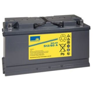 Sunshine lead battery solar s12/85 a lead gel battery 12v 85ah