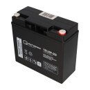 Q-Batteries 12LCP-23 / 12V - 23Ah Blei Akku Zyklentyp AGM - Deep Cycle VRLA Schraubanschluss M5