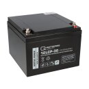 Q-Batteries 12LCP-30 12V 30Ah Blei Akku Zyklentyp AGM Deep Cycle VRLA