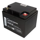 Q-Batteries 12LCP-50 12 V 50 Ah AGM Deep-Cycle-Akku