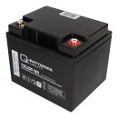 Q-Batteries 12LCP-50 / 12V - 50Ah Blei Akku Zyklentyp AGM - Deep Cycle VRLA