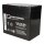 Q-Batteries 12LCP-56 12 V 56 Ah AGM Deep-Cycle-Akku