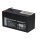 Q-Batteries 12LS-1.2 12 V 1,2 Ah AGM Bleiakku VdS G118002