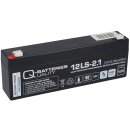 Q-Batteries 12LS-2.1 12V 2,1Ah Blei Akku AGM VRLA VdS