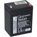 Q Batteries 12LS 2.9 12V 2,9Ah Blei-Vlies Akku AGM