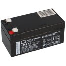 Q-Batteries 12LS 3.4 12V 3,4Ah Blei-Vlies Akku AGM