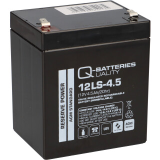 Q-Batteries 12LS 4.5 12V 4,5Ah Blei Akku AGM