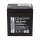 Q-Batteries 12LS-4.5 12 V 4,5 Ah AGM Bleiakku