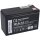 Q-Batteries 12LS 7.2 F2 12V 7,2Ah Blei V gallery