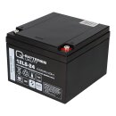 Q-Batteries 12LS-24 12 V 24 Ah AGM Bleiakku VdS G105114