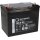 Q-Batteries 12LS-33 12V 35Ah Blei Akku Standard-Typ AGM