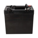 Q-Batteries 12ls-55 / 12v - 55Ah lead acid battery standard type agm vrla 10 year type