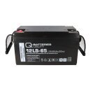 Q-Batteries 12LS-65 12 V 65 Ah AGM Bleiakku VdS G113005