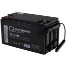 Q-Batteries 12LS 80 12V 82Ah Blei Akku Standard-Typ AGM