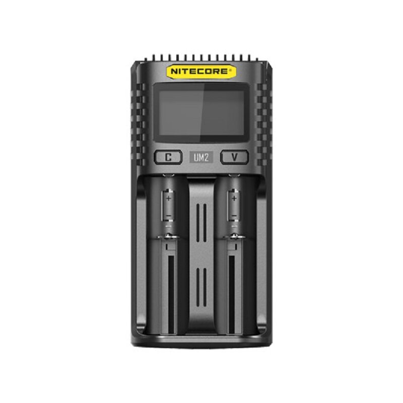 Nitecore Schwarz Um2 2-Schacht Usb-Ladegerät