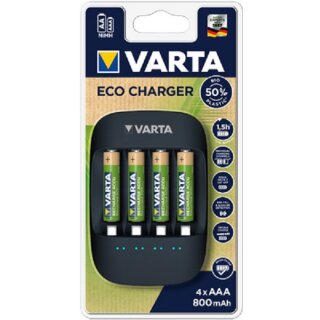 Varta Eco Charger inkl. 4x 56813 RAR (800mAh)