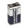 60x Panasonic Powerline 6LR61 9V Block Batterie - passend für Gewerbe, Service & Rauchmelder