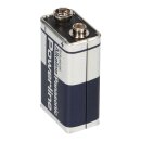 24x Panasonic Powerline 6LR61 9V Block Batterie - passend für Gewerbe, Service & Rauchmelder