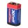 3x XCell Lithium 9V Block Hochleistungs- Batterien für Rauchmelder / Feuermelder - 10 Jahre Batterie Lebensdauer