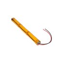 Akkupack 7,2V 2500mAh C NiCd Notleuchten HT 20cm Kabel Stange L61NICD2500