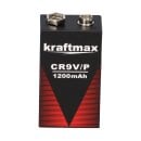 Kraftmax Lithium 9V Block Hochleistungs- Batterien...
