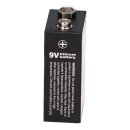 Kraftmax Lithium 9v block high performance batteries for smoke detectors fire alarms - 10 year battery life