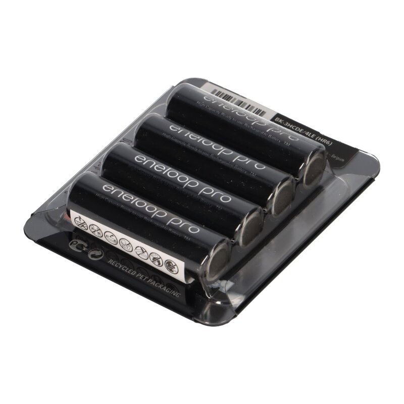Rollei Akku 4er Pack – AA Ni-MH 2600mAh, 1.2V, Für Powerflex 210 HD & 260 Full HD Kameras