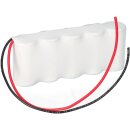 Akkupack 6V 2500 mAh C NiCd Notleuchten HT 20cm Kabel...