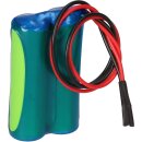 Akkupack NiMH 2,4V 1800mh AA Hochtemperatur Notlicht...