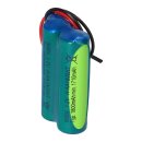 Notleuchten-Akku 2,4V 1800mAh NiMH F1x2 AA | F21NIMH1800