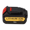 Werkzeugakku 18V 3Ah Li-Ion passend für Dewalt