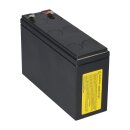 CSB HR1224W High-Rate AGM Bleiakku 12V 6Ah 24 W/Zelle bei 15 Min. Faston F2/F1 gemäß Ausführung