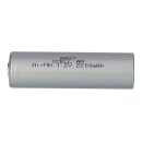 5x XCell rechargeable battery Mignon aa 2200 mAh 1.2v NiMh with z solder tag Flattop high current