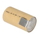 20x XCell Sub-C high-performance battery with z-solder tag - 1.2v 3000 mAh Ni-MH