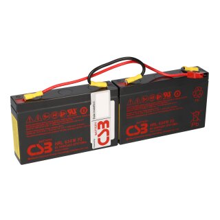 CSB-SCD18 SCD18 kompatibler Akkusatz APC RBC18 Plug & Play