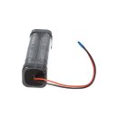 eneloop Akkupack 9,6V/2500 mAh - F2x2x2 passen f Futaba Empfängerkabel Zelle AA, HR-3UWX-4BP