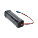 eneloop Akkupack 9,6V/2500 mAh - F2x2x2 passen f Futaba Empfängerkabel Zelle AA, HR-3UWX-4BP